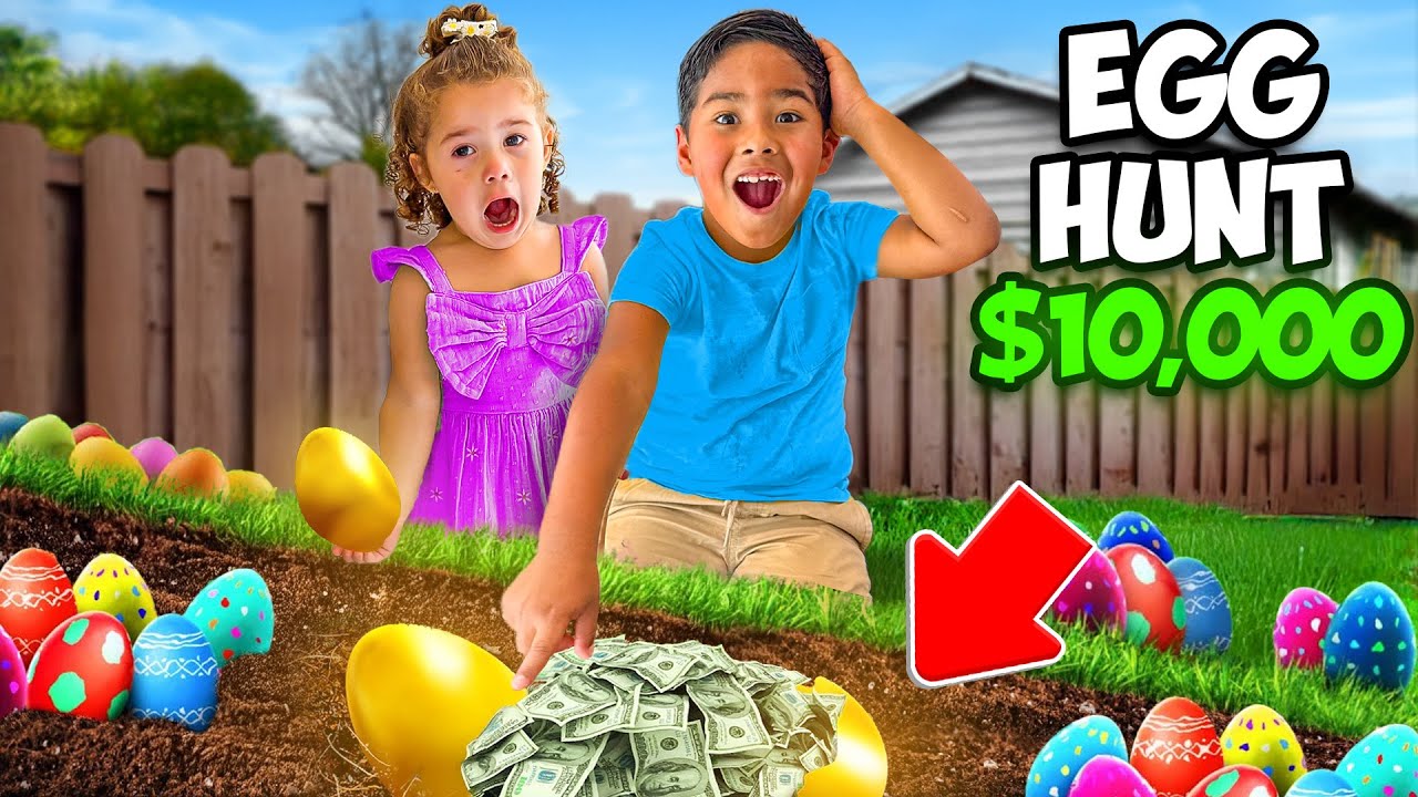 Extreme Easter Egg Hunt! *$10,000 GOLDEN EGG*