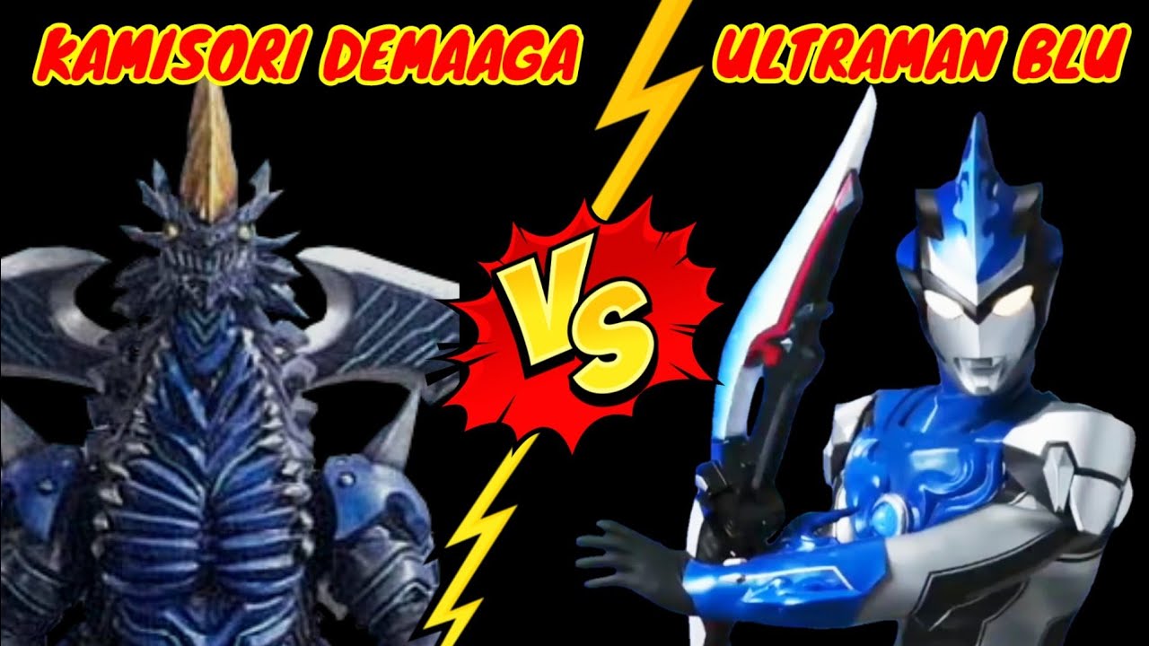 Stop Motion, Ultraman VS Kaiju, Ultraman Blu VS Kamisori Demaaga [ Fighting, Battle, ] [ Ultraman, ]
