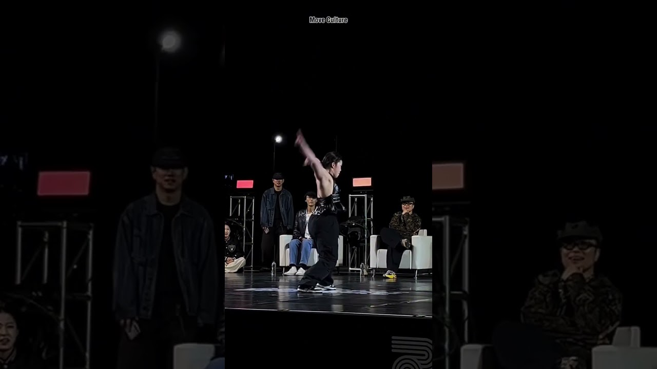 Yoonji at All That Dance Festival #yoonji #korea #waacking #waackingdance #usa #dance #dancebattle