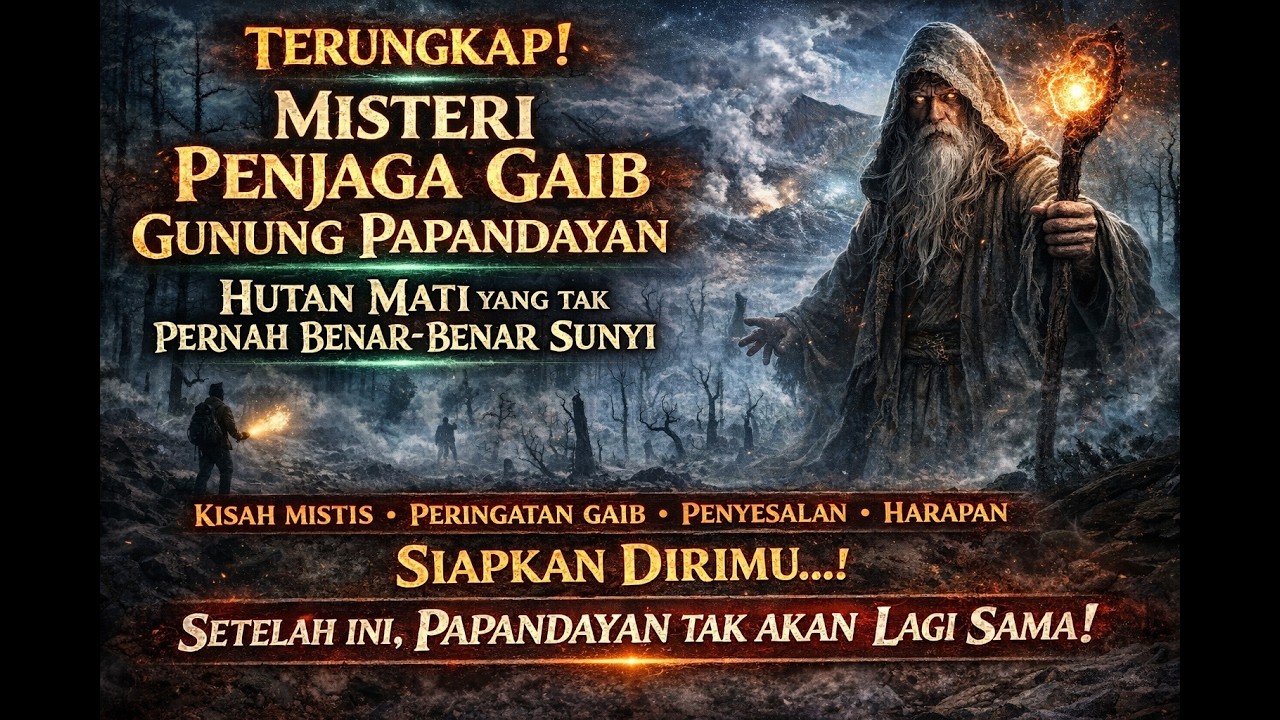 ❤️‍🔥TERUNGKAP! Misteri Penjaga Gaib Gunung Papandayan – Hutan Mati yang Tak Pernah Benar-Benar Sunyi