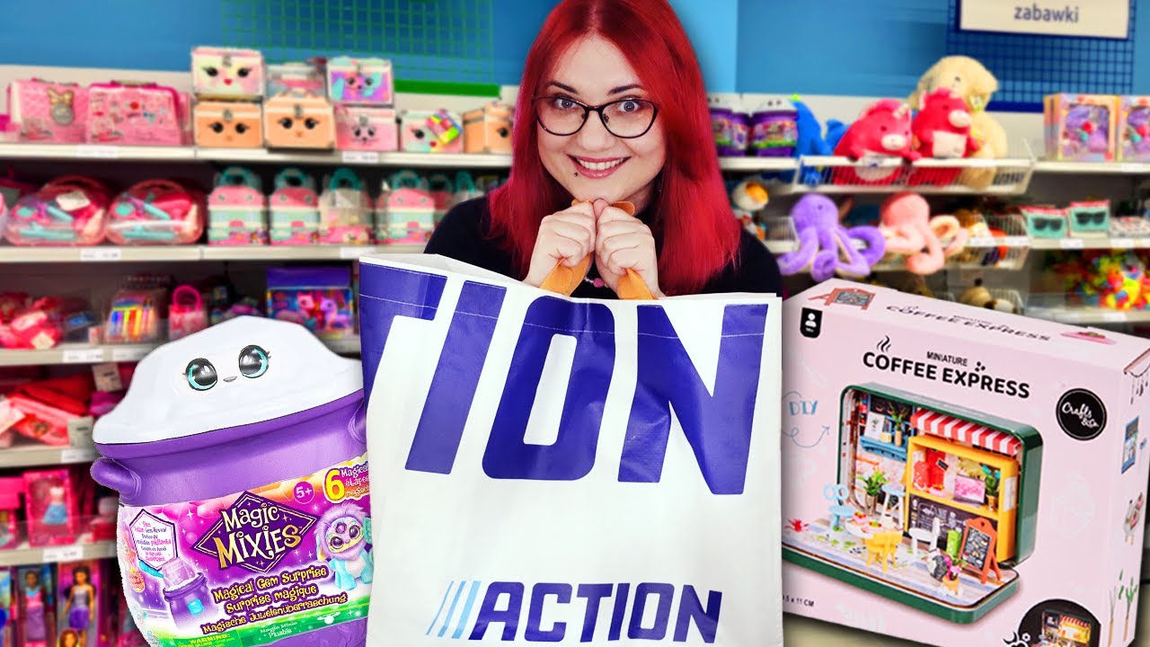 ZAKUPY z ACTION 🛒 KUPUJE i OTWIERAM DIY NIESPODZIANKI