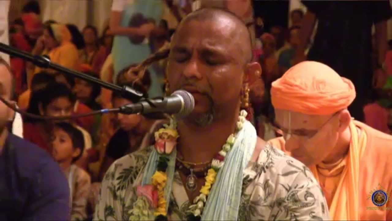 2015 Mauritius Kirtan Mela with H.G.Madhava Prabhu leading kirtan.