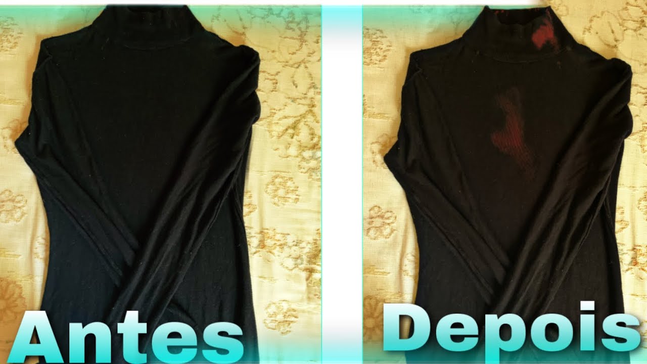 COMO TINGIR ROUPA MANCHADA DE &Aacute;GUA SANIT&Aacute;RIA