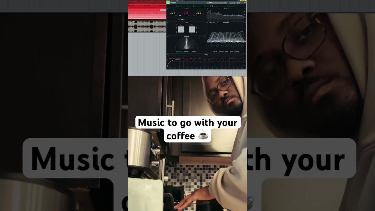 BEATS & COFFEE 🎛️☕️ #rnb #smoothbeats #rmbjustize #jazzraptypebeat #beatmaker #chillhop #guitars