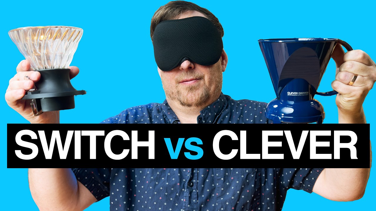 Hario V60 Switch vs Clever Dripper | Blind Taste Test Showdown!
