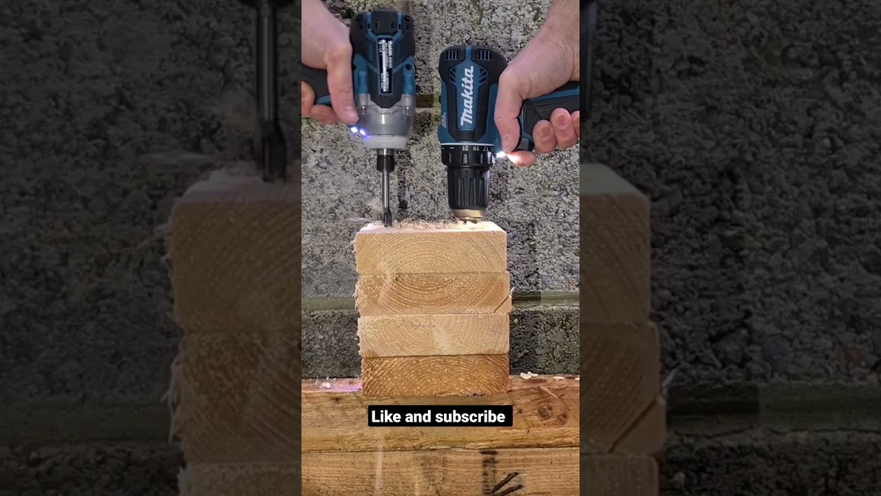 Fake Makita Impact 18V vs Makita Drill LTX 18V Brushless ( Next Hilti Impact Driver)