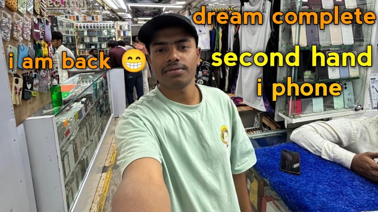 I am back my dream phone second hand iPhone 
