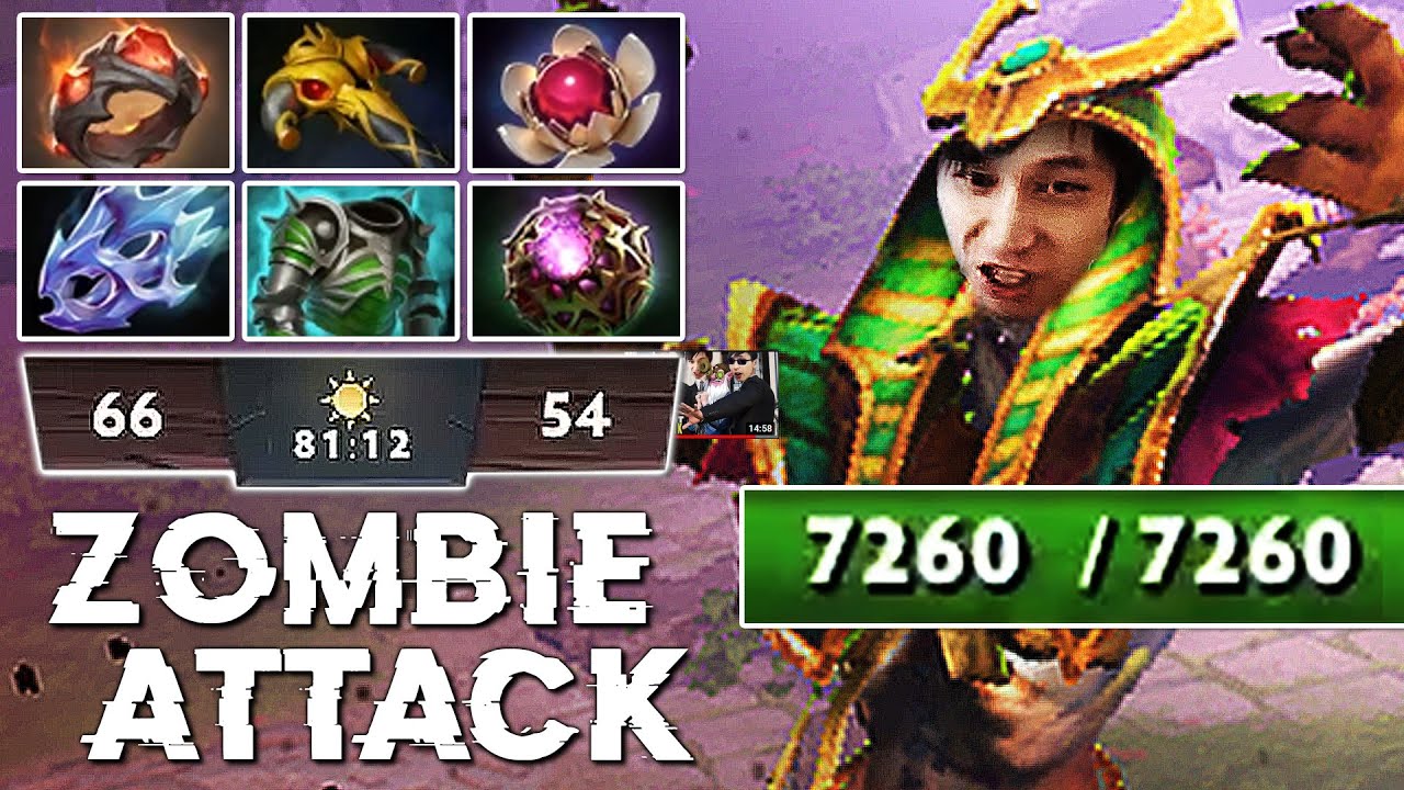 80 MIN ZOMBIE ATTACK (SingSing Dota 2 Highlights #1900)