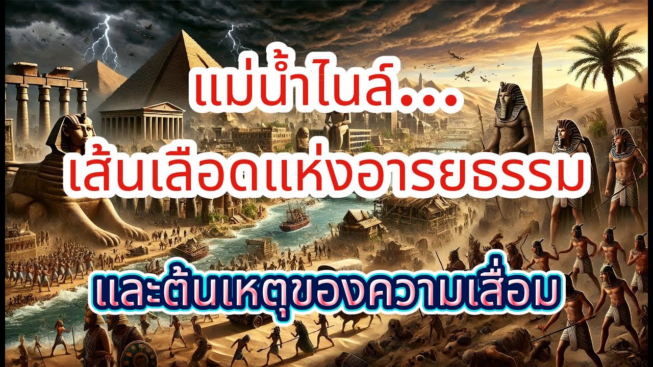 อียิปต์โบราณ: จากรุ่งเรืองสู่การล่มสลาย (Podcast) - Ms.โซเฟีย วันเดอร์แลนด์🌎
