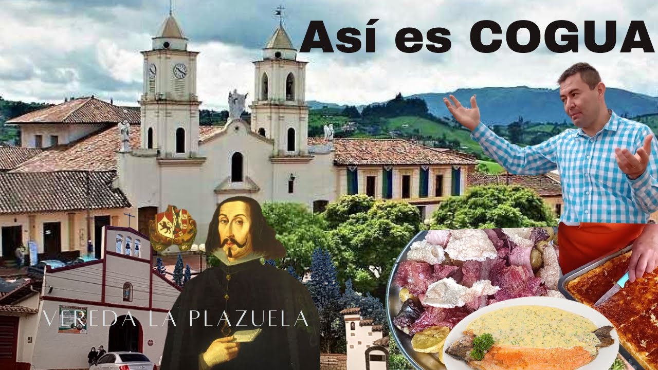 Como es la plazuela en #Cogua Cundinamarca ?