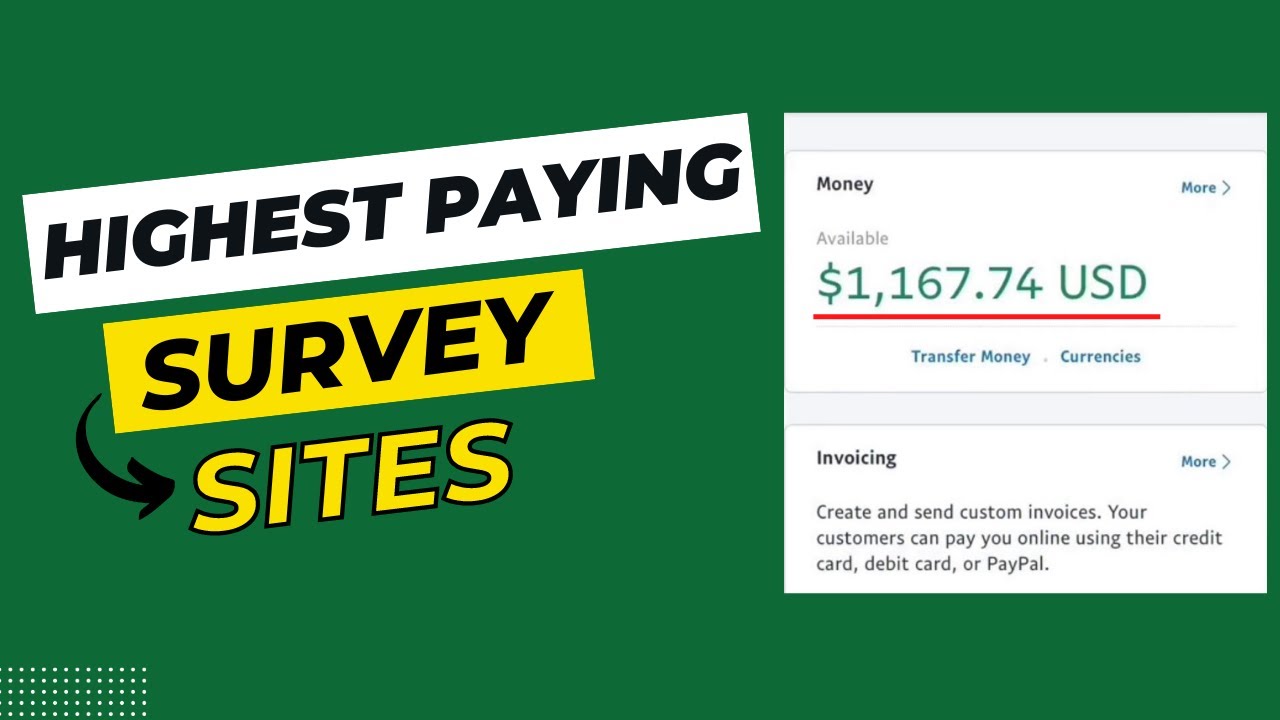 Highest Paying Survey Apps (Earn Free PayPal Money) Make Money Online In 2022 l YSense How To Earn