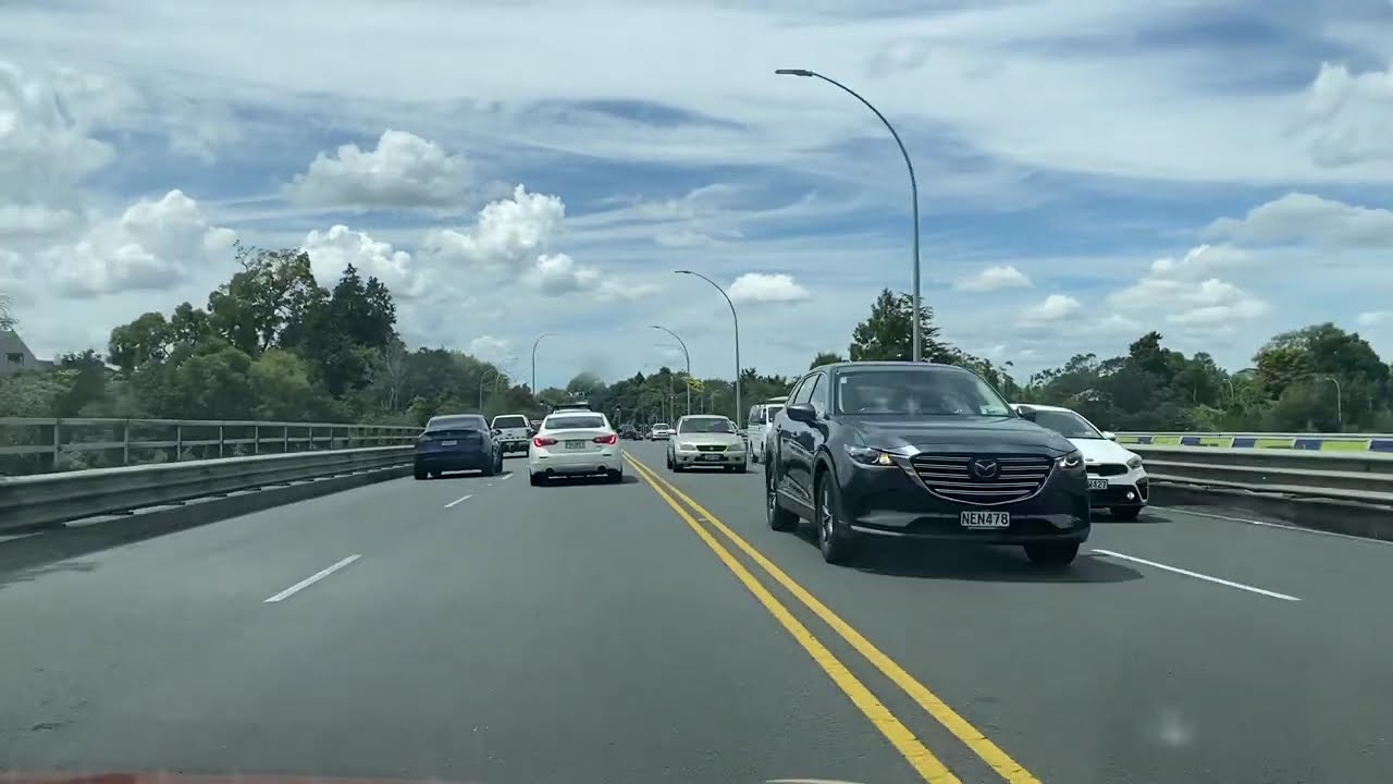 Vlog # 194…Part 2… Driving early morning in late summer n early Spring in Hamilton City suburb NZ