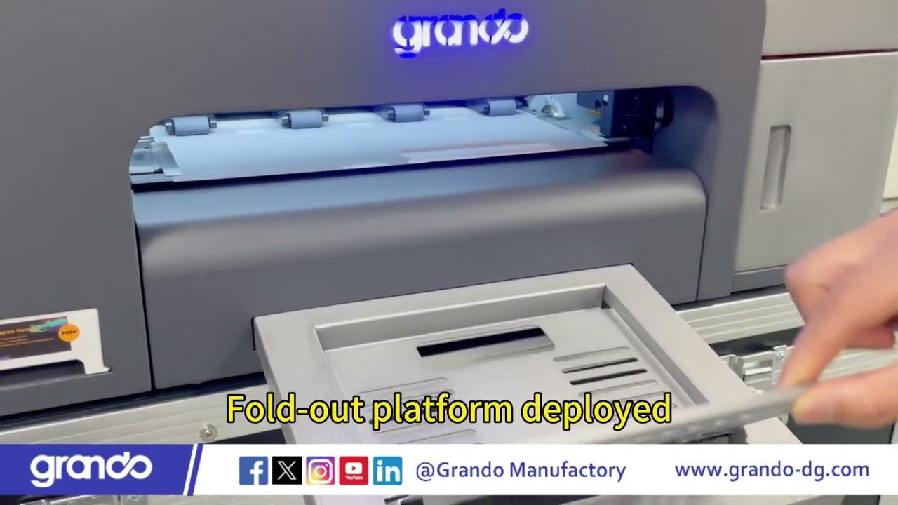 Small Size, Big Power: A3 DTF Printer You Must See #grando