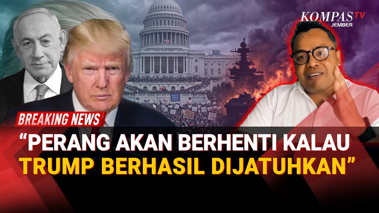 Islah Bahrawi: Impeachment Trump Jadi Satu-satunya Syarat Perang Berhenti!