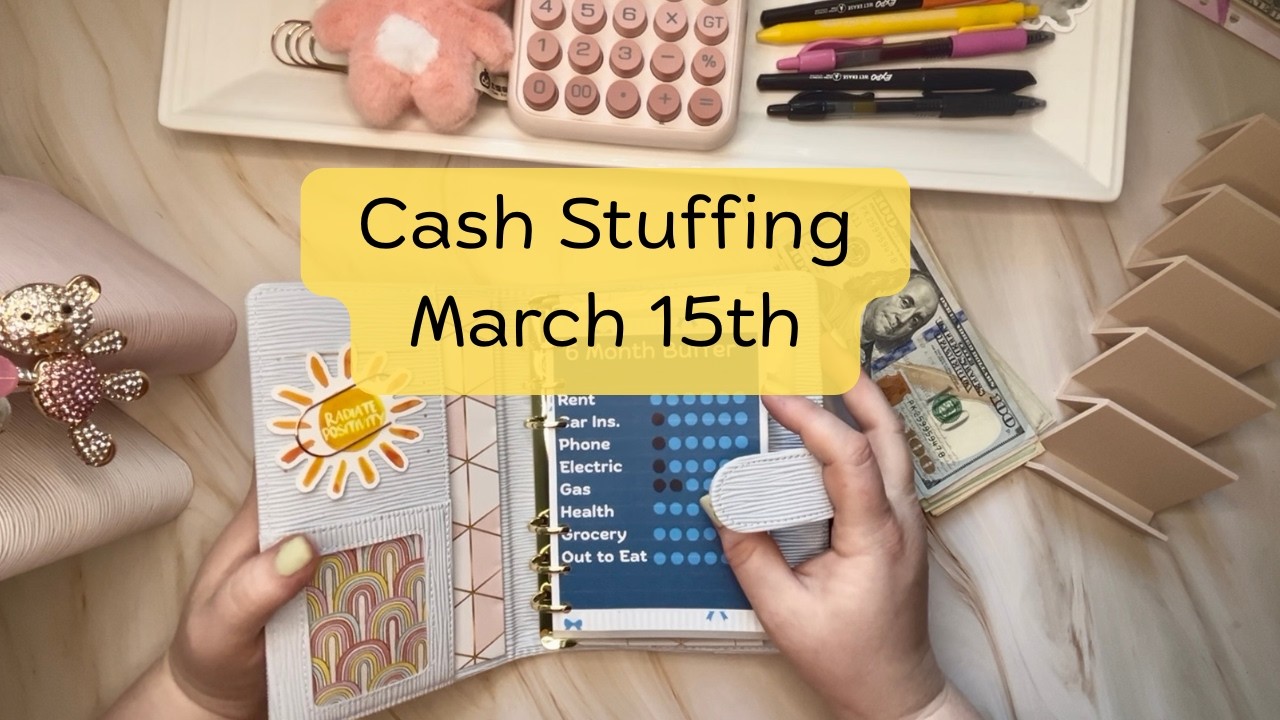 Cash Stuffing l 2nd week in March l $500