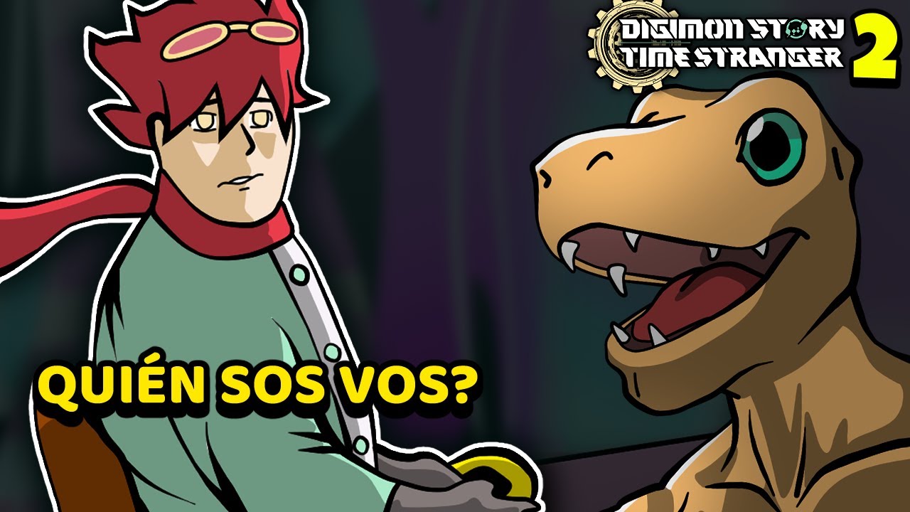 ¿QUIÉN ERES? 👃 y AGUMON GIGACHAD | Digimon Story: Time Stranger - Cap 2