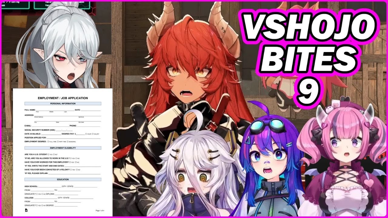 BEST OF VSHOJO | Episode 9 - VTubers and Jobs don't match