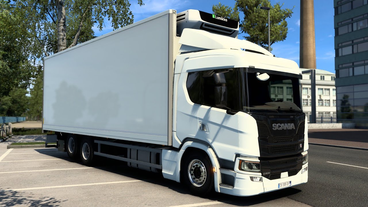 ETS2 1.45 Rigid Chassis Addon for Eugene's Scania NG by Kast | Euro Truck Simulator 2