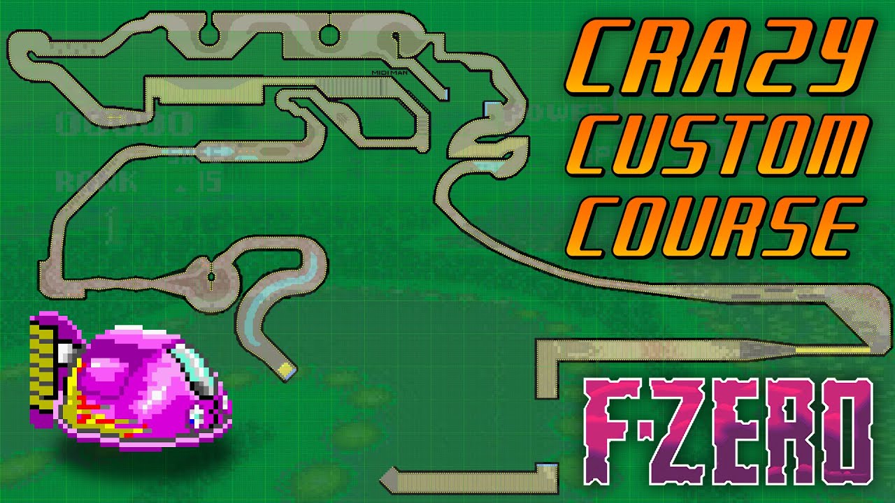 F-Zero SNES: Crazy Custom Track