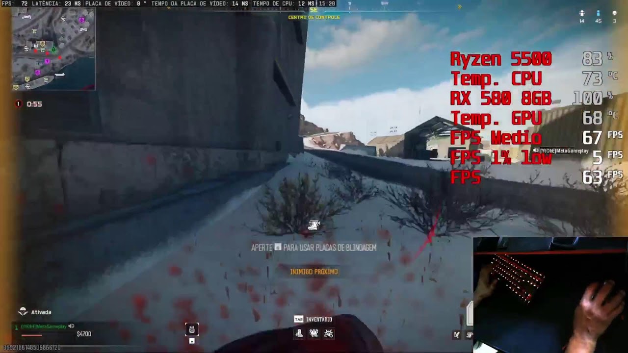 🔴 LIVE - WARZONE 4 | RX 580 + RYZEN 5500 | MT | BO6 | METAGAMEPLAY