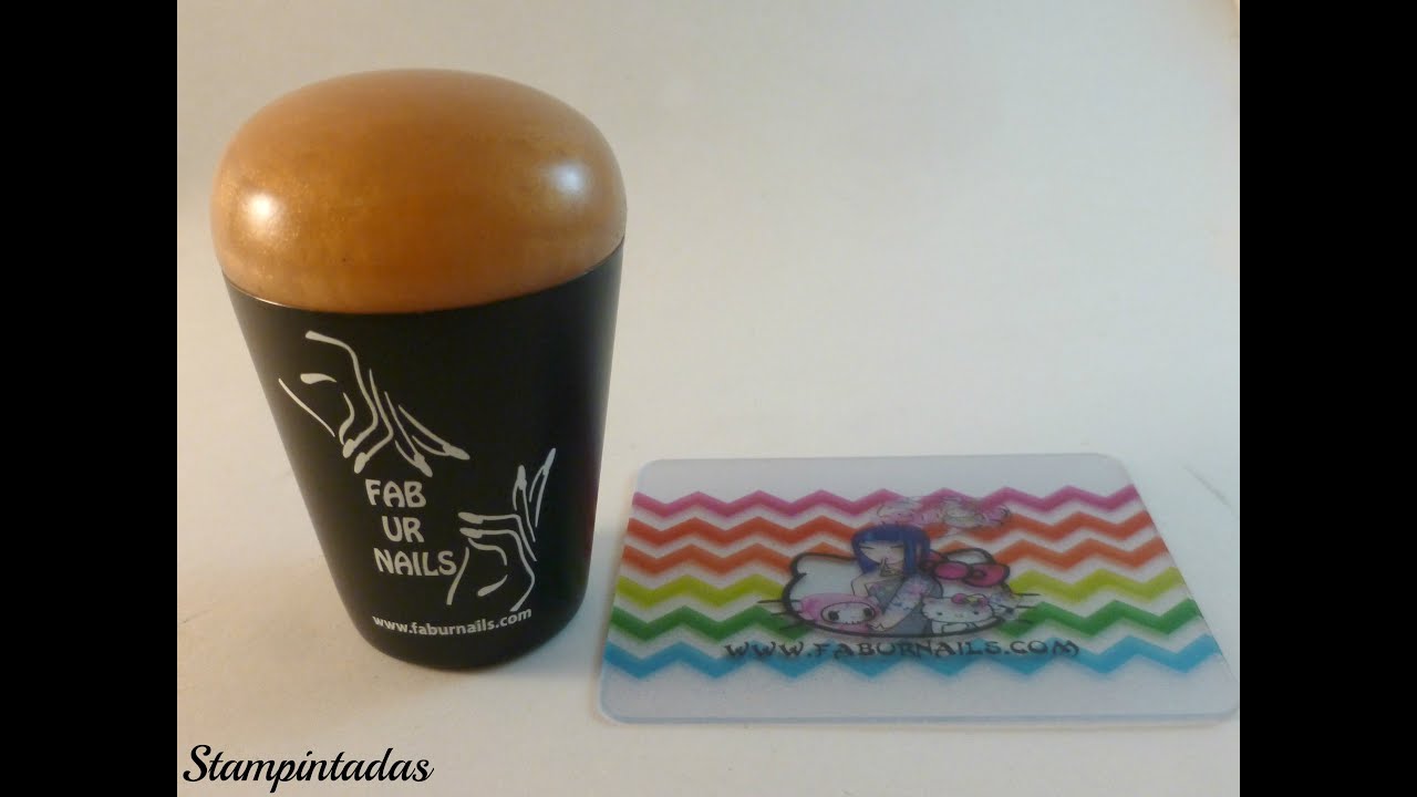 Reseña: Sello FabUrNails Jumbo Caramel Glaze
