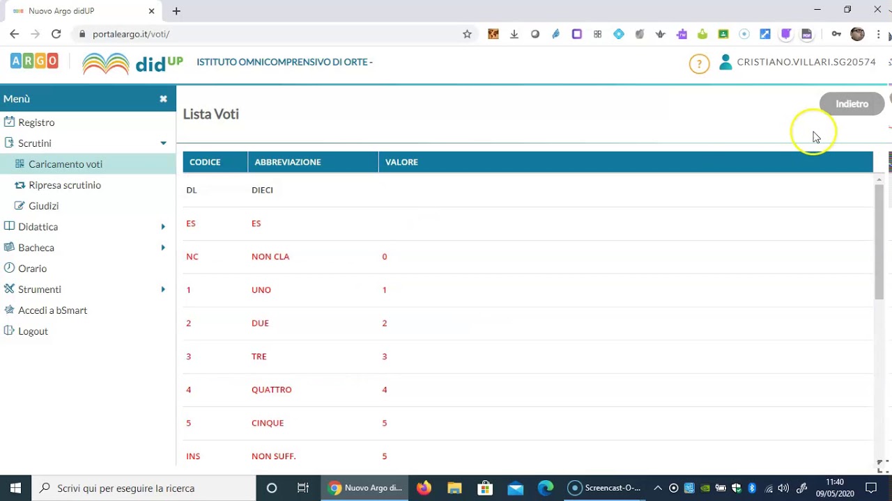 Tutorial 1. Operazioni prima dello scrutinio - Inserimento di voti e giudizi