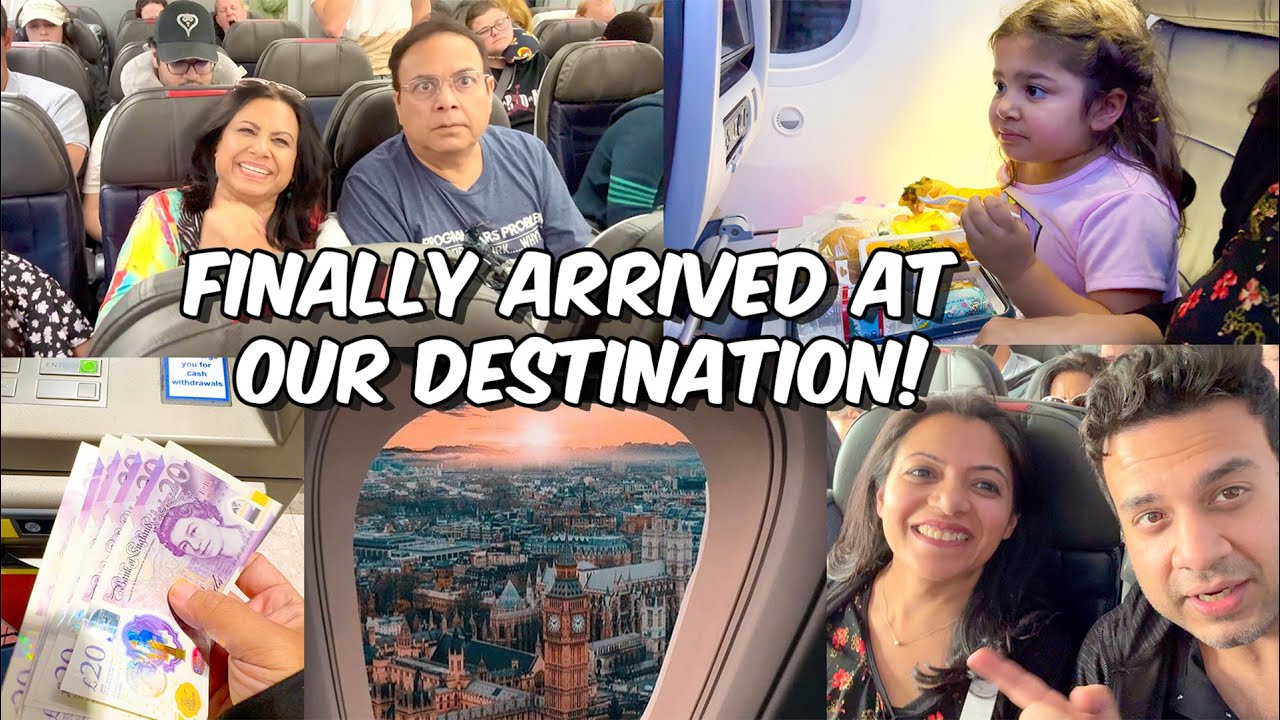 Plane ka Khana 😋 | Mushkil Se Poonche 😅 | Finally At Our Destination ❤️ Vacation VLOG Part 2