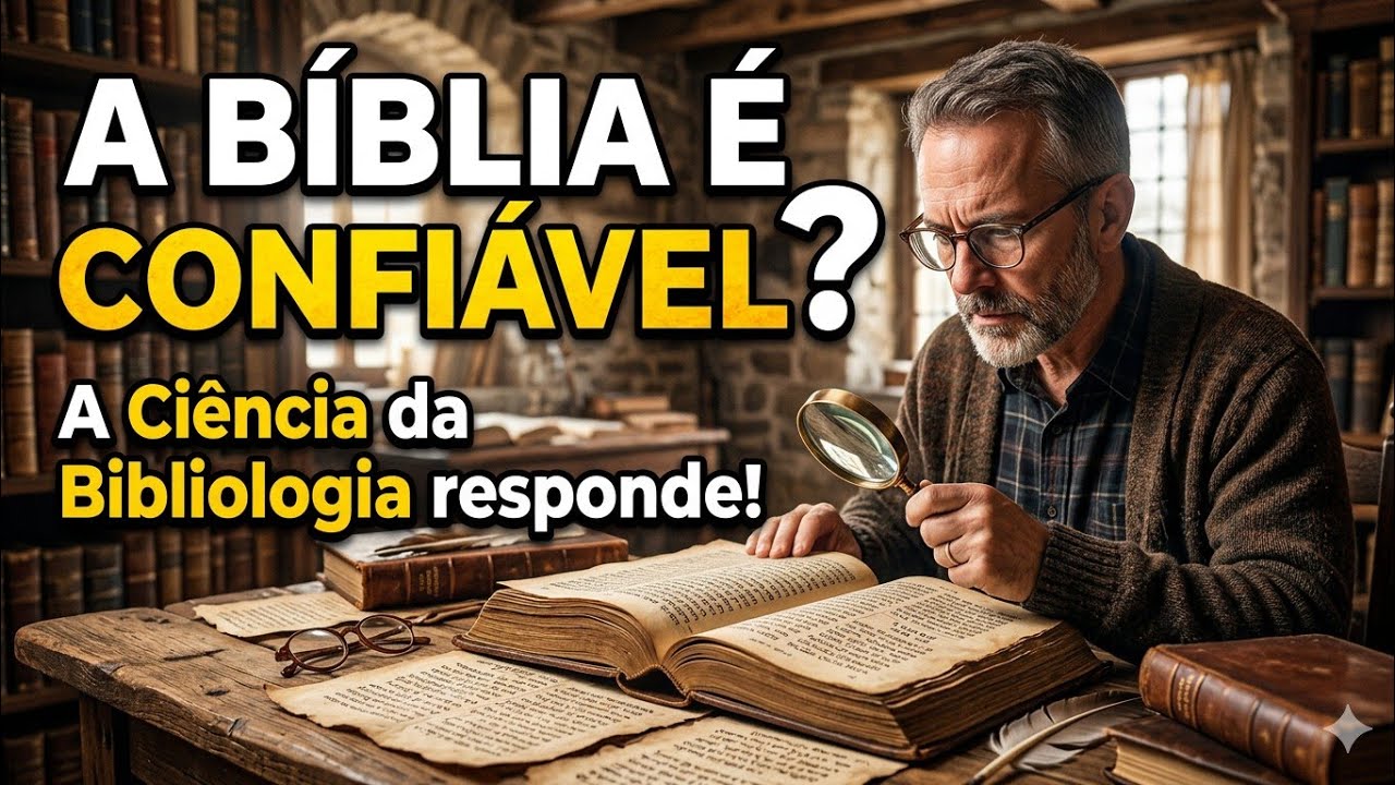 A Bíblia é Confiável? A Ciência da Bibliologia responde!
