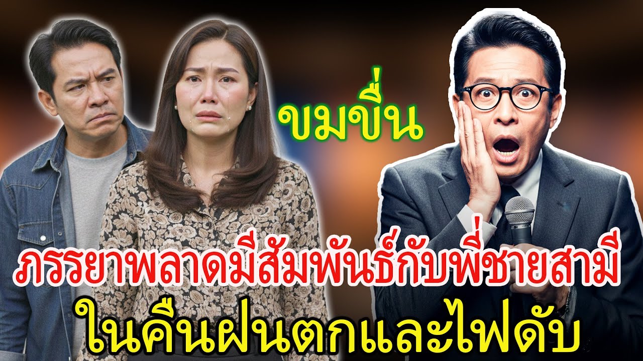 คืนฝนตกไฟดับ ภรรยาพลาดมอบกายให้พี่ชายฝาแฝดของสามี