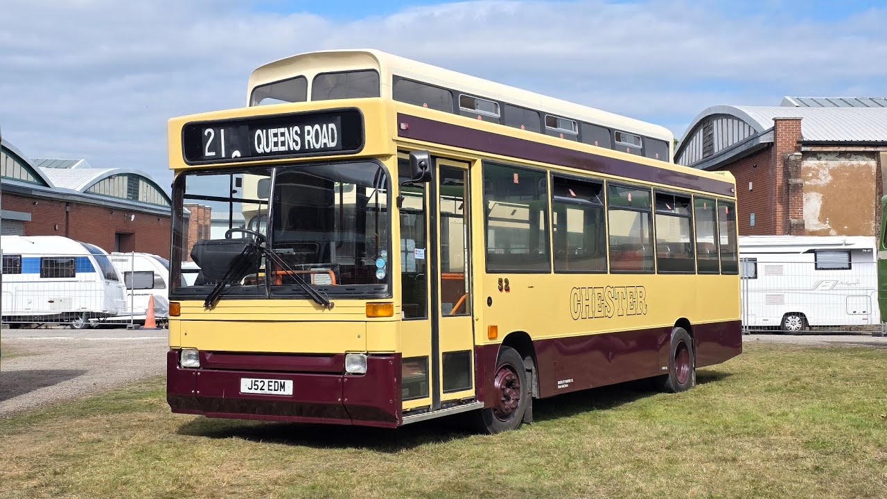 A Step in Time Part 142! Preserved Chester CityBus Dennis Dart 9SDL/Plaxton Pointer 52/J52EDM