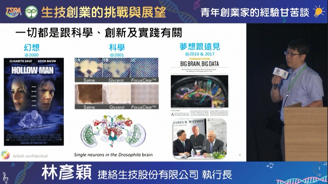 創業交流6／林彥穎：一切都是跟科學、創新、實踐有關