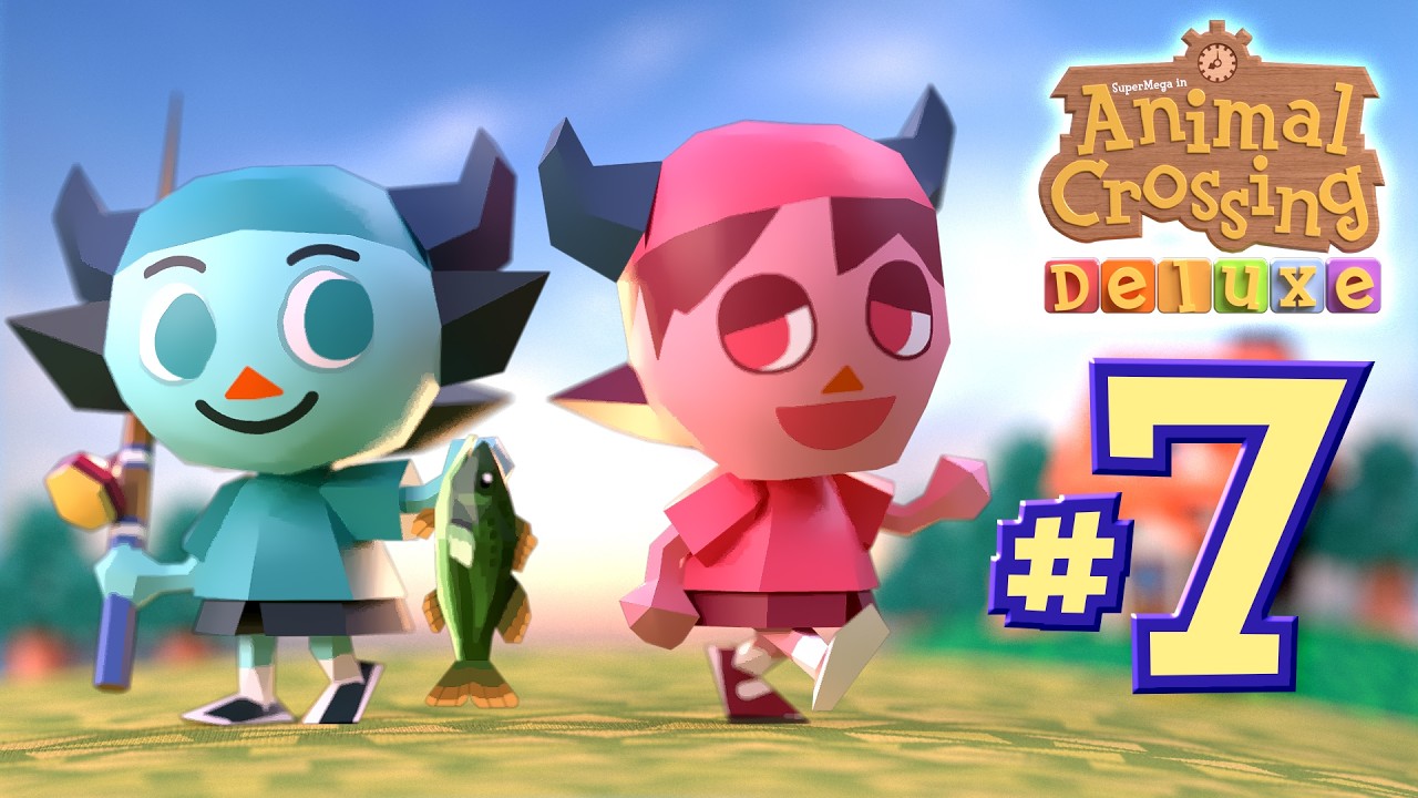 SuperMega Plays ANIMAL CROSSING DELUXE - EP 7: Offensive Jokes
