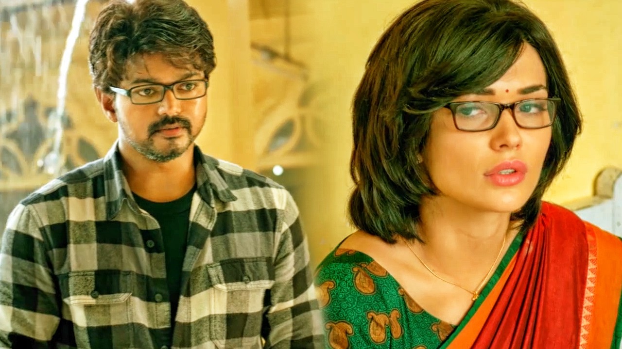 टीचर ने विजय के बेटी को बचाया | Theri फिल्म का Best सीन | Thalapathy Vijay Best Scene