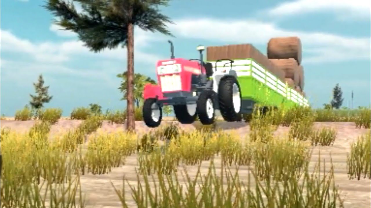 JCB 5CX fully loading muram tata truck 2518 price mohindra Arjun Novo 605Di Vs swaraj 855 Fe 4wd 