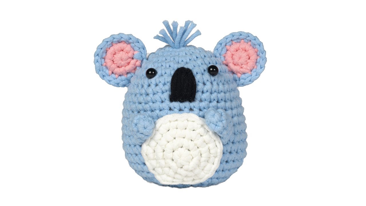 Koala-1： How to crochet the koala's body？