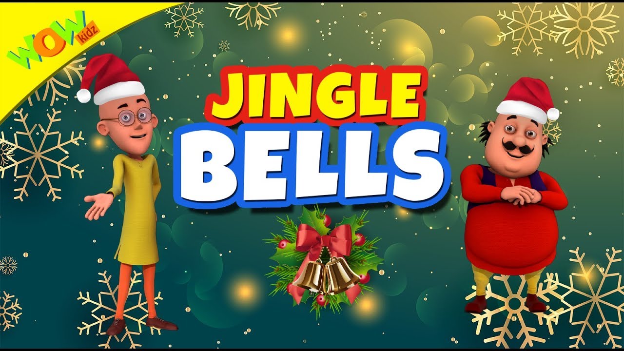 Jingle Bells Christmas Song for Kids | Hindi Songs for Children | Motu Patlu | WowKidz
