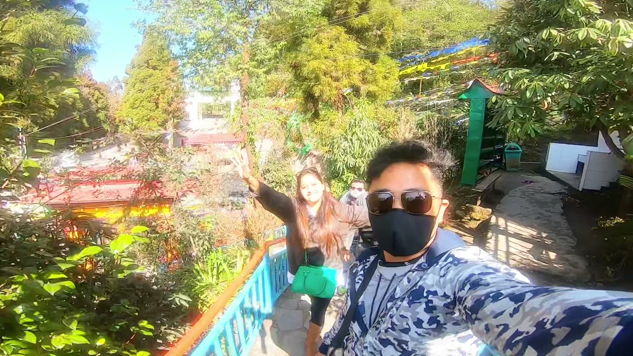 Sneha kapoor in Sikkim at Ganeshtok