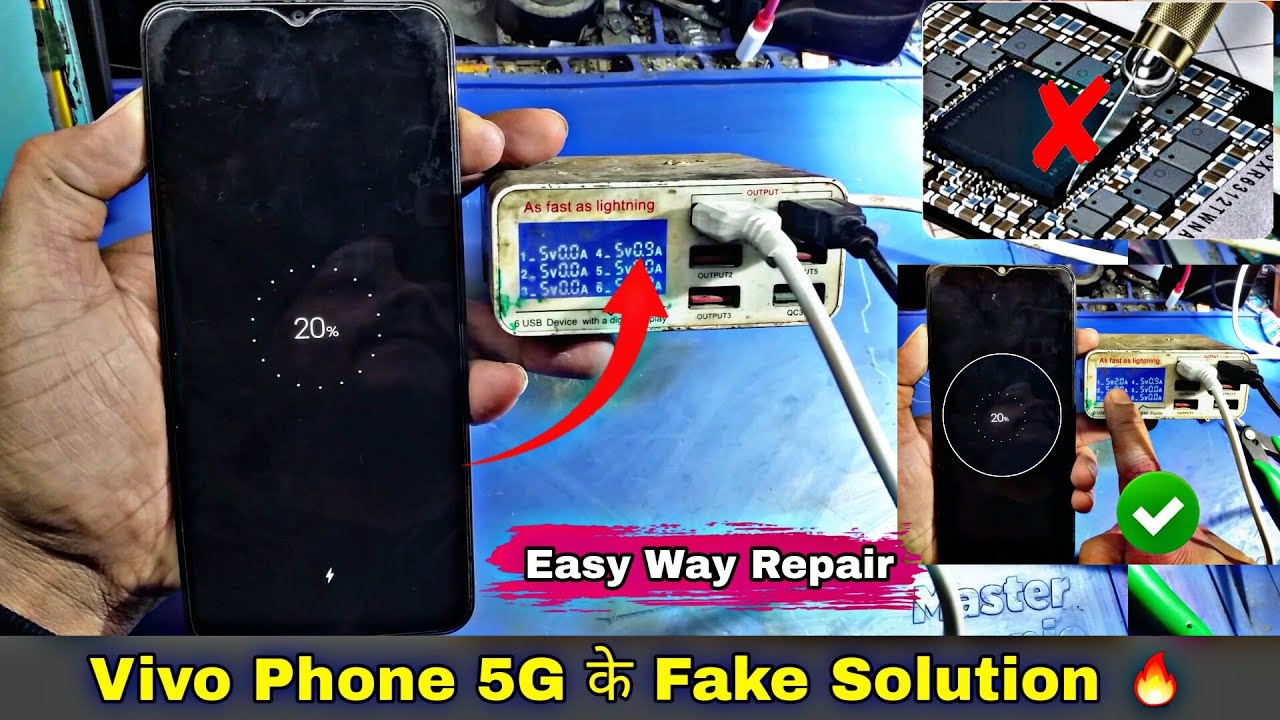 Vivo T2x Fake Charging Solution 🔥| Simple Solution of Sabke Liye | Mobile Fake Charge Fix