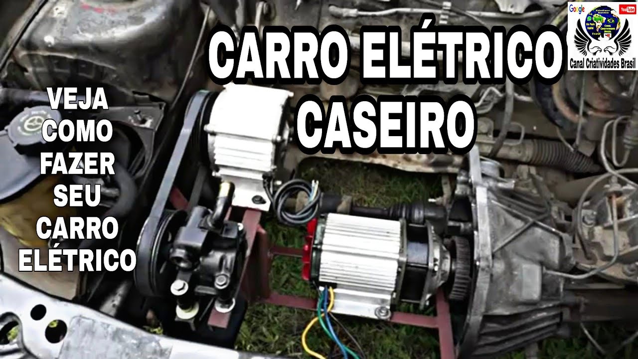 CARRO TRANSFORMADO EM UM CARRO ELÉTRICO VEJA DETALHES NO VIDEO