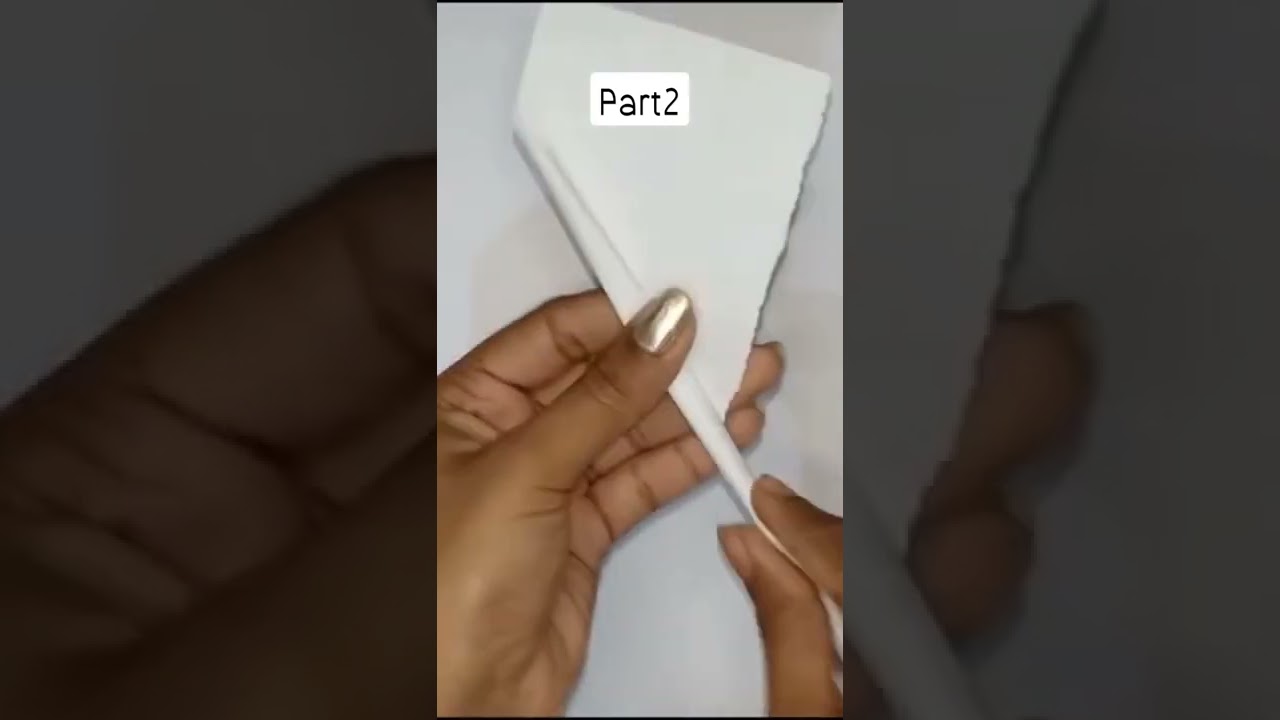 making nest with paper for birds
