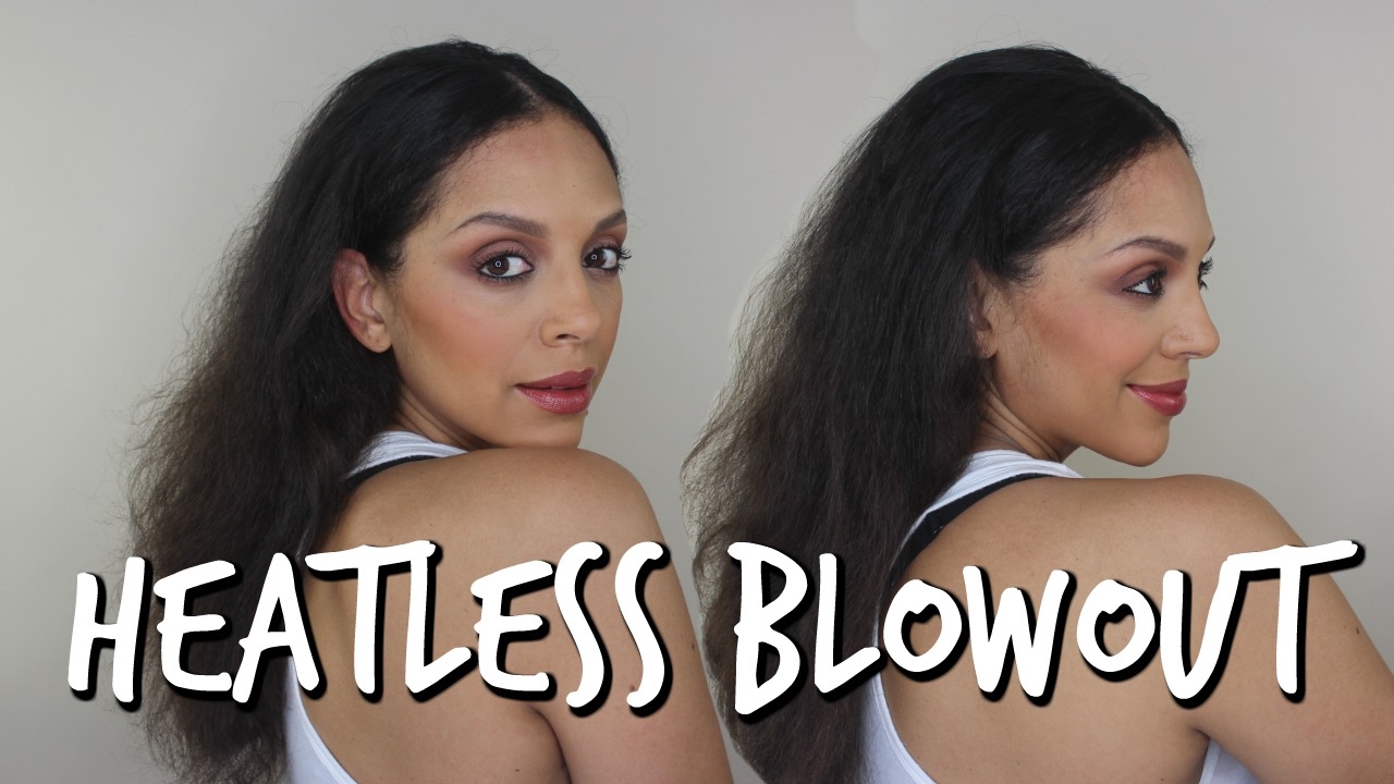 HEATLESS BLOWOUT | CURLY TO STRAIGHT OVERNIGHT | DISCOCURLSTV