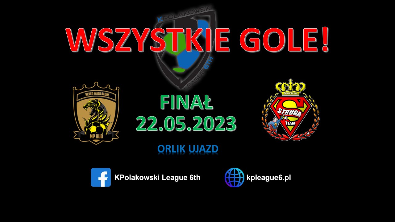 Finał Kpolakowski League 6th 2023 - Wszystkie gole!