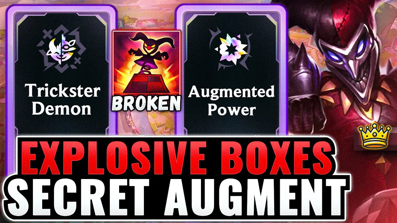 Secret Trickster Demon Augment: Broken Shaco Boxes + Augmented Power | League Arena Gameplay