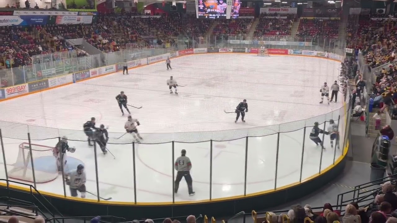 Lakehead Thunderwolves vs Windsor Lancers. OUA Hockey action.  02-13-2026. #hearthehowl #hockey 