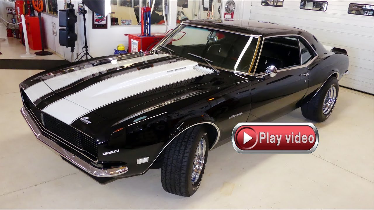 1968 Chevrolet Camaro RS 350 4 Speed AC Low Miles