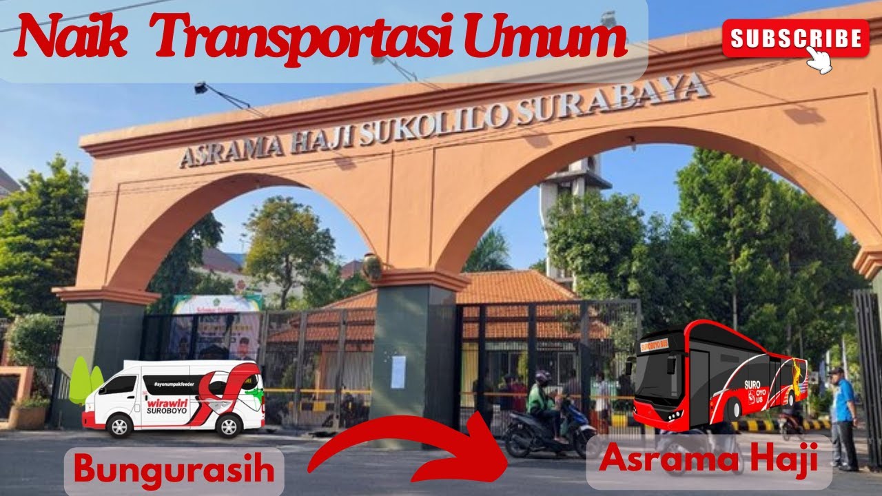 Cara Naik Suroboyo Bus dari Bungurasih ke Asrama Haji Sukolilo. Cuma Oper Sekali dan bayar Sekali!