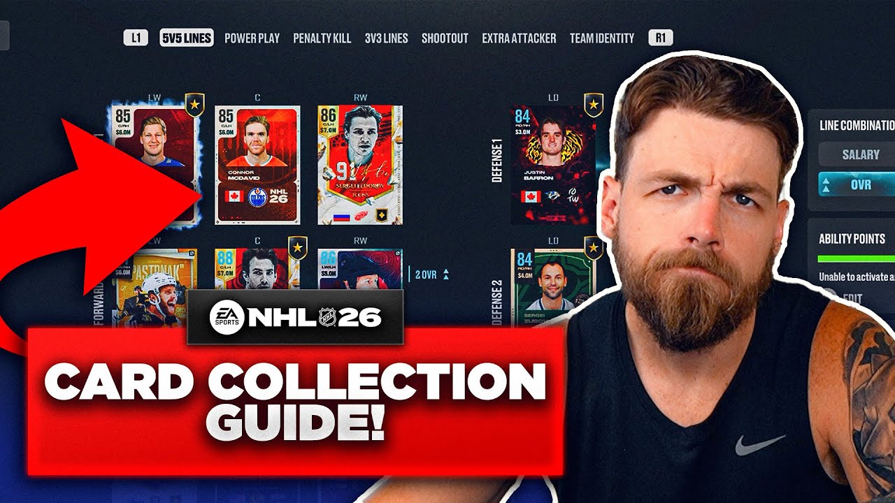 РУКОВОДСТВО ПО КОЛЛЕКЦИИ КАРТОЧЕК NHL 26 HUT! (ЧТО ДЕЛАТЬ С ВАШИМИ КАРТОЧКАМИ)