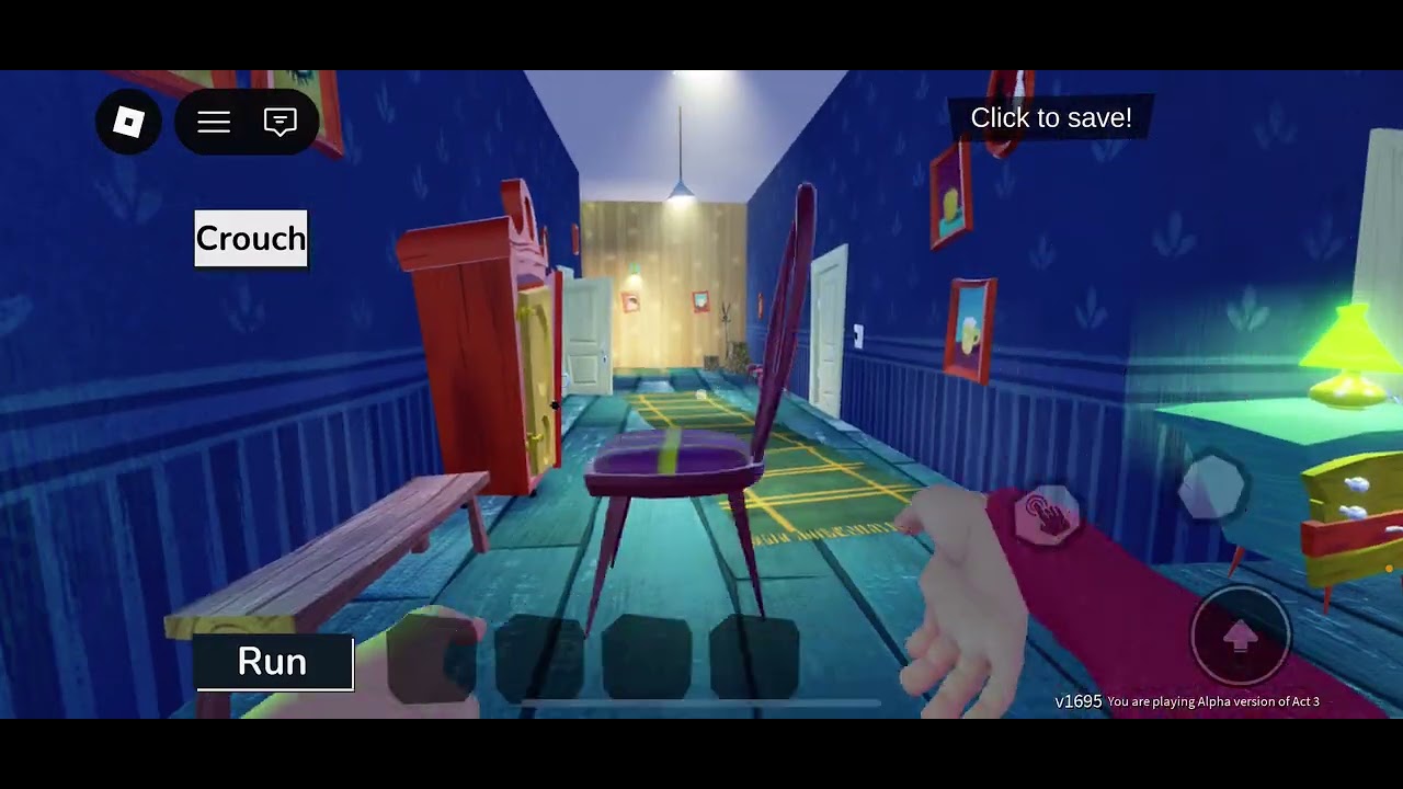 Fredbear ￼￼ hello neighbor mod but in￼ Roblox ￼￼