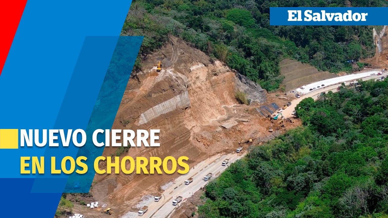 Nuevo cierre en Los Chorros colapsa el tráfico en San Salvador