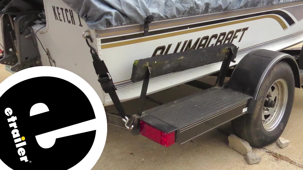 etrailer | An In-Depth Look at the BoatBuckle Kwik-Lok Transom Tie-Down Straps